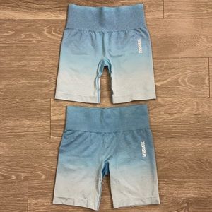 Gymshark Adapt Ombré Seamless Shorts (2) - SOLD